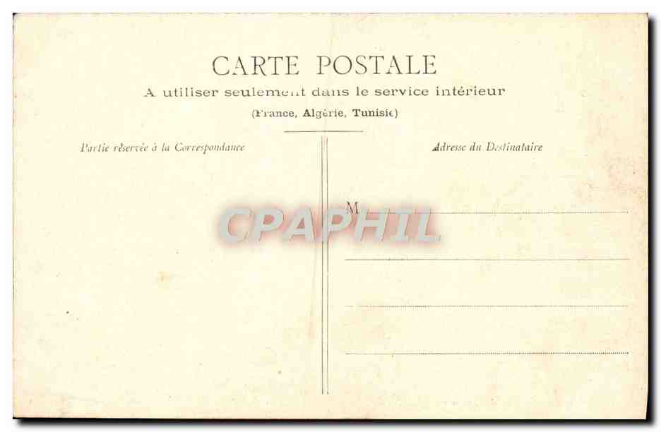 CPA Parc de Versailles Bassin des enfants ou des amours — Verso