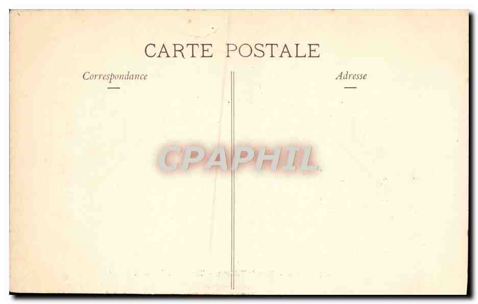 CPA Versailles Parc du Trianon Temple de l'amour — Verso