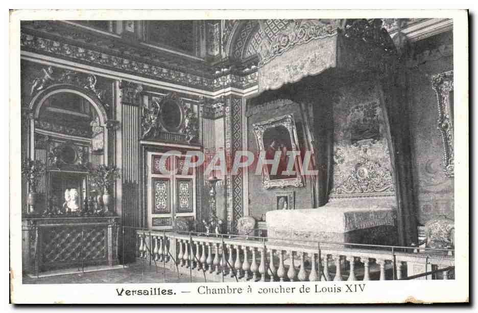 CPA Versailles Chambre A Concher De Louis XIV