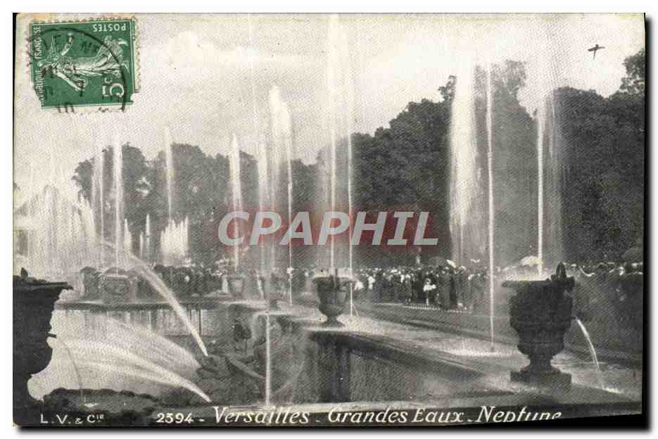 Versailles - Grandes Eaux Neptune — L.V. & Cie n°2594