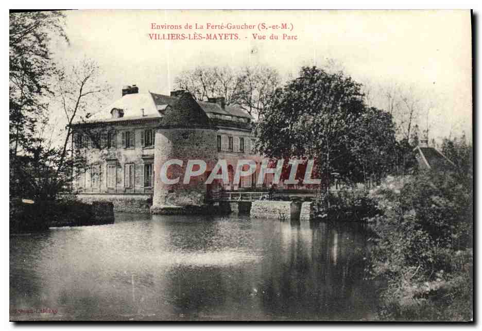 Villiers-lès-Mayets — Vue du Parc — Éditeur Lippéan-Lablaque