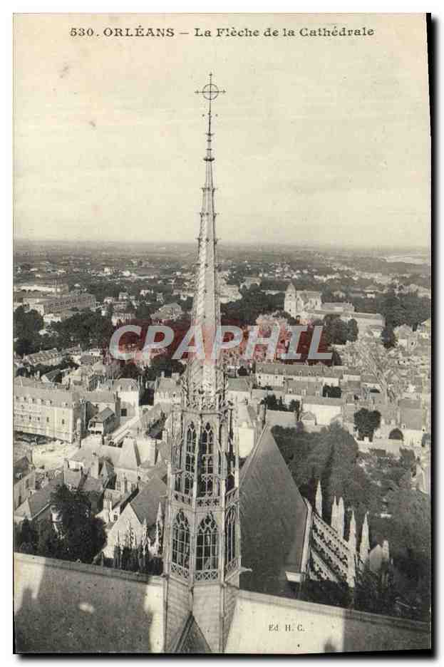 CPA Orleans La Fleche De La Cathedrale