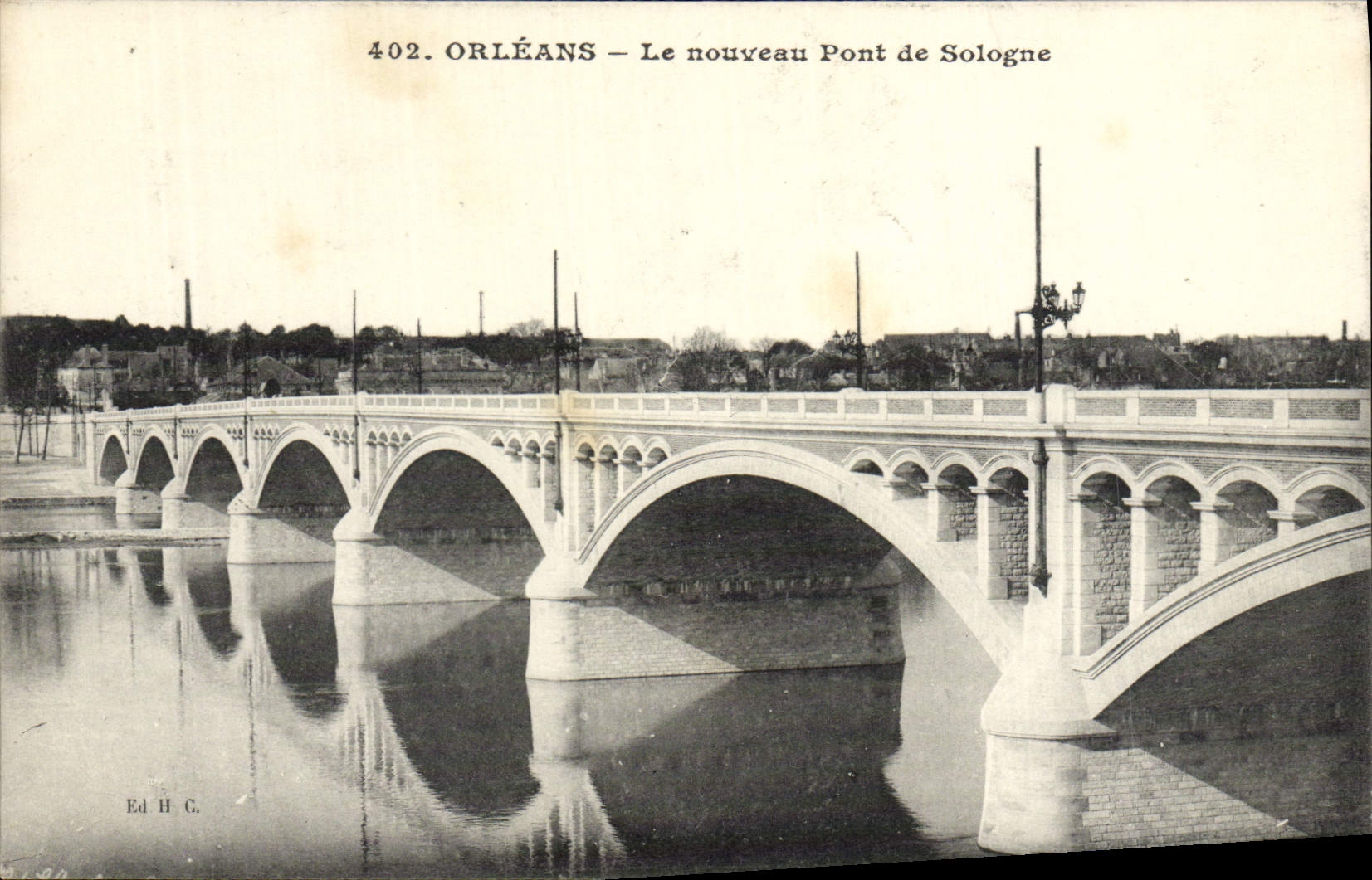 CPA Orleans Le Noureau Pont De Sologne