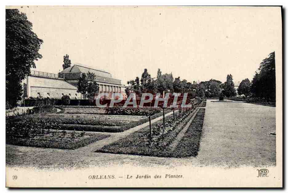 CPA Orleans Le Jardin Des Plantes
