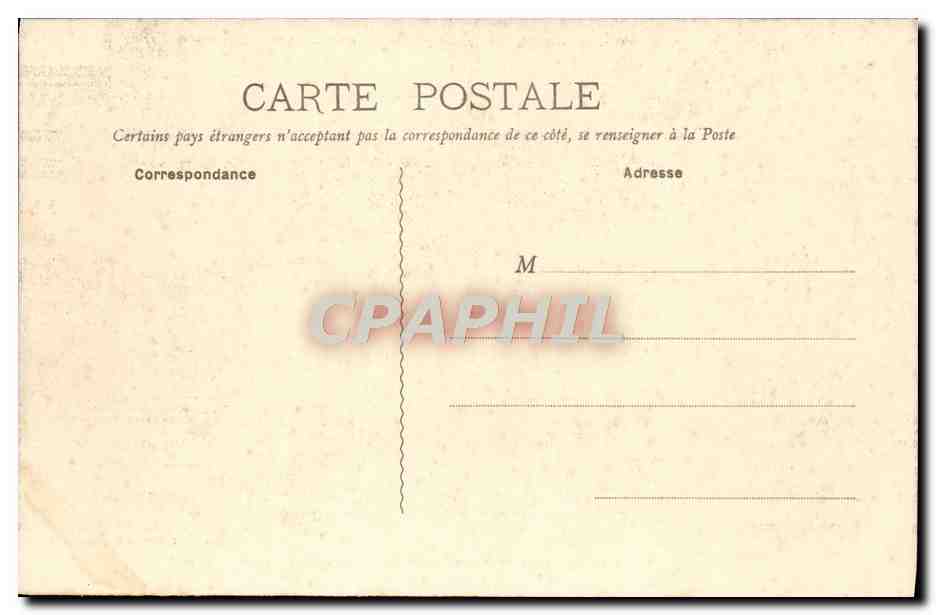 CPA Orleans Jeanne D'Arc Cour de l'hotel de ville — Verso