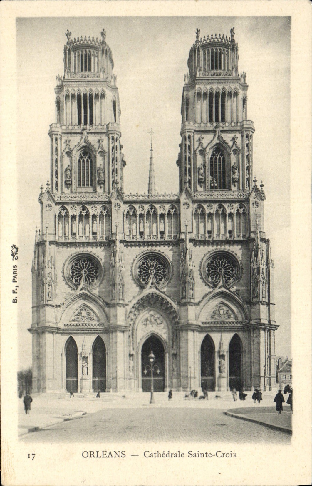 CPA Orleans Cathedrale Sainte Croix