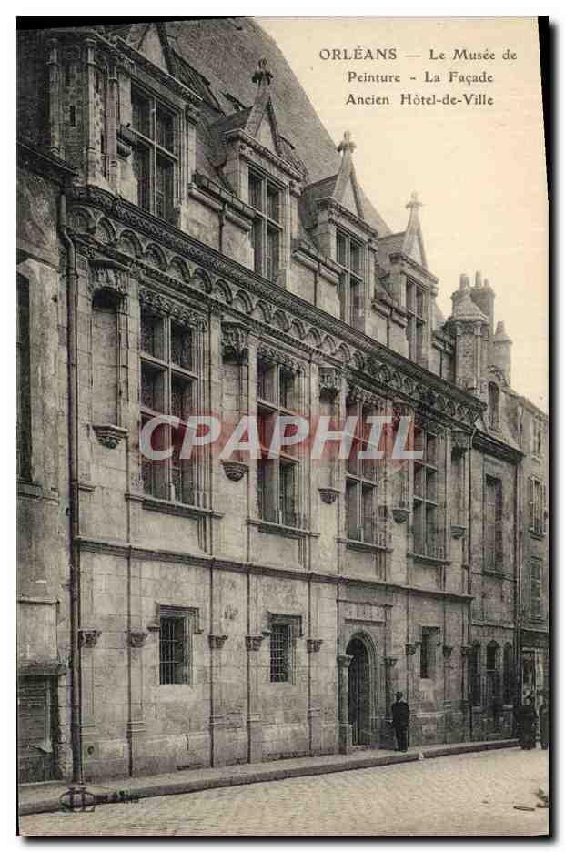 CPA Orleans Le Musee De Peinture La facade Ancien Hotel de ville