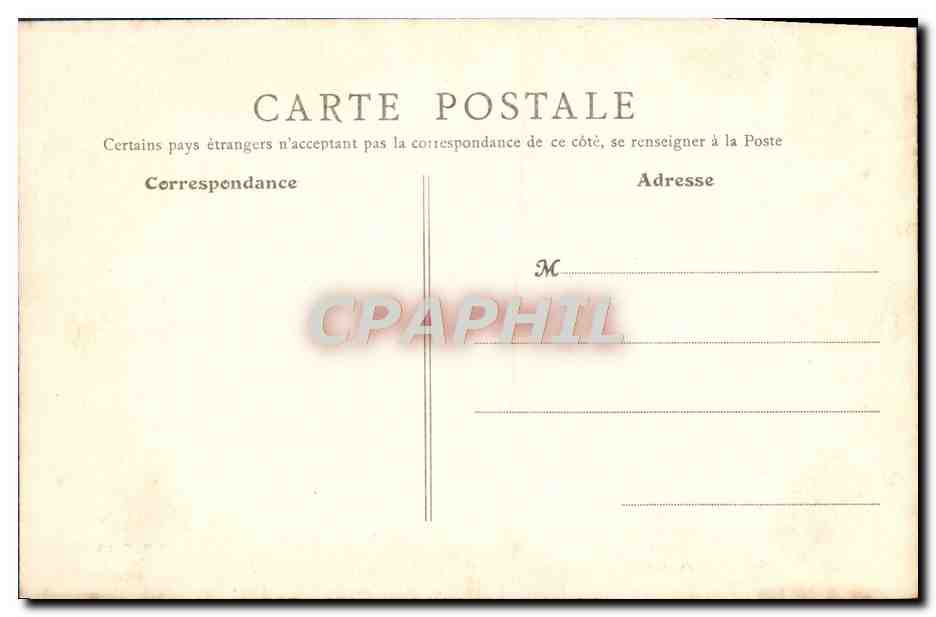 Ouistreham (Calvados) — Contre-Torpilleur sortant du Canal — B. F., Paris — Rückseite