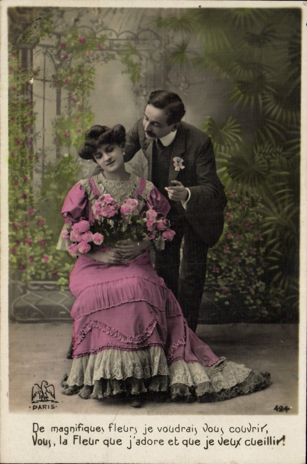 Flores y ternura — París — editor París, n° 424
