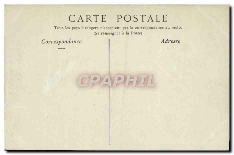 CPA Le Havre La Place Gambetta Et Le Bassin Du Commerce Bateaux — Rückseite