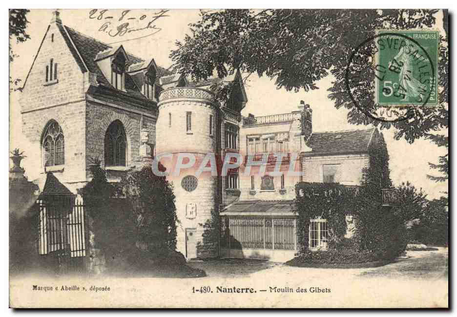 CPA Nanterre Moulin Des Gibets