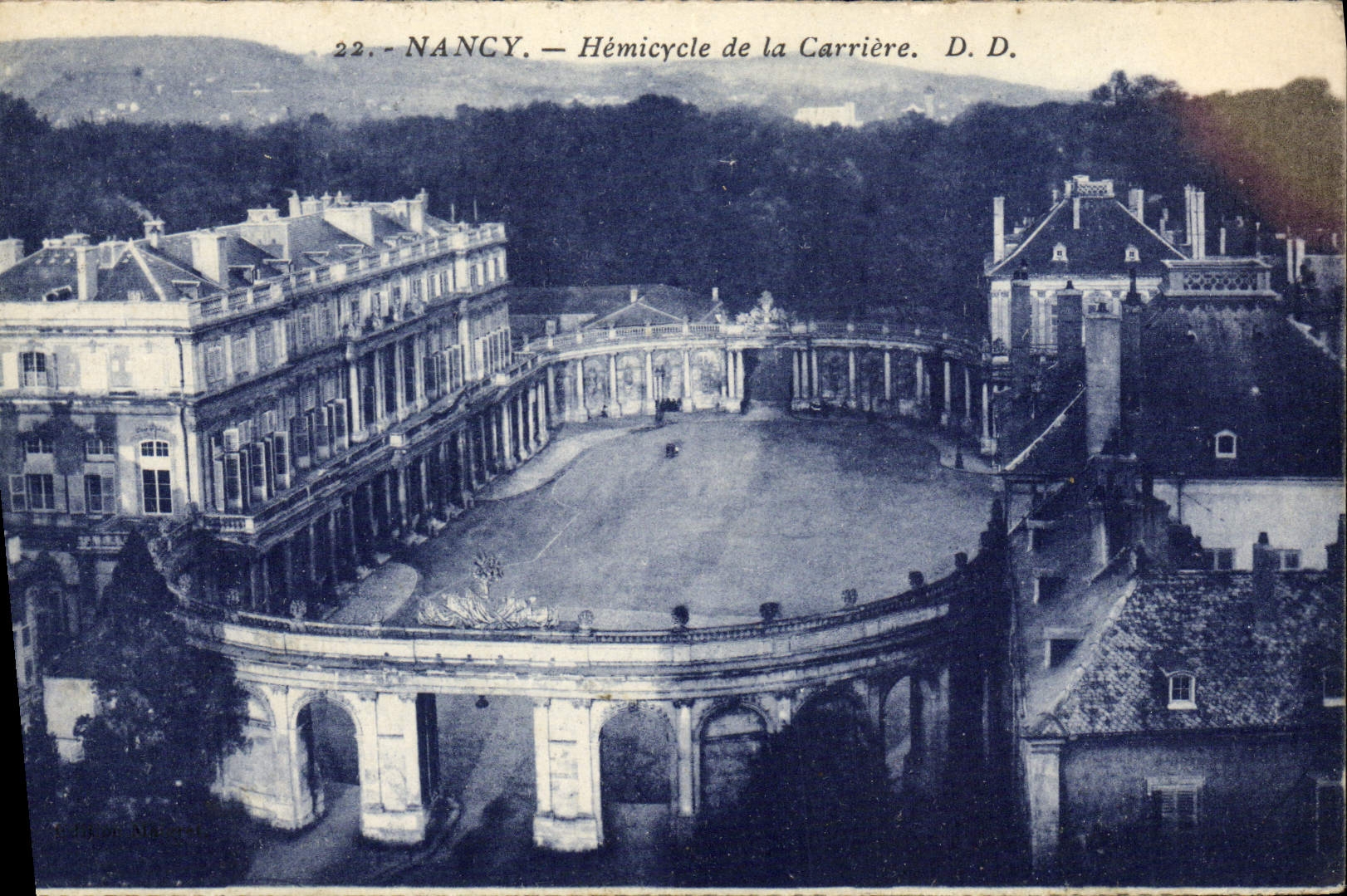 CPA Nancy Hemicycle De La Carriere