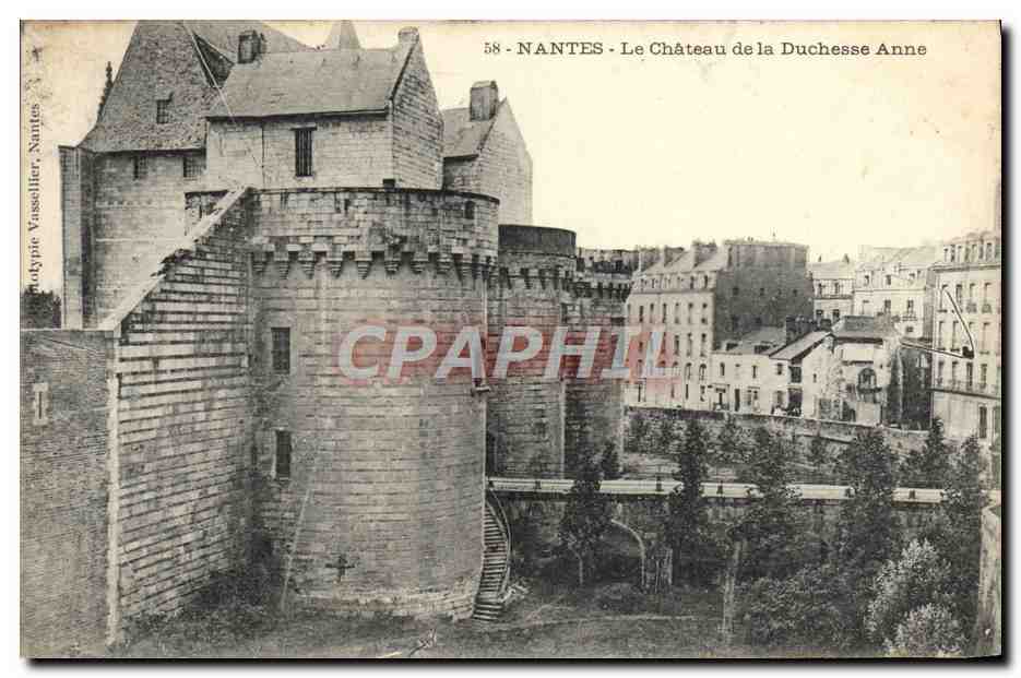 CPA Nantes Le Chateau De La Duchesse Anne