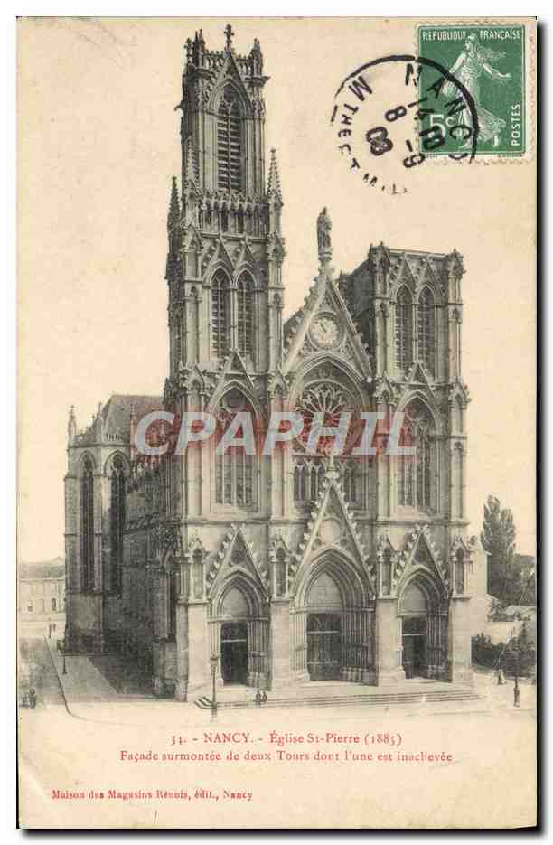 CPA Nancy Eglise St Pierre
