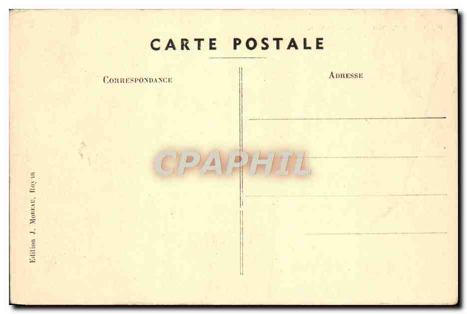 CPA Au Village Par Rene Billaud Cochon Porc  — Verso