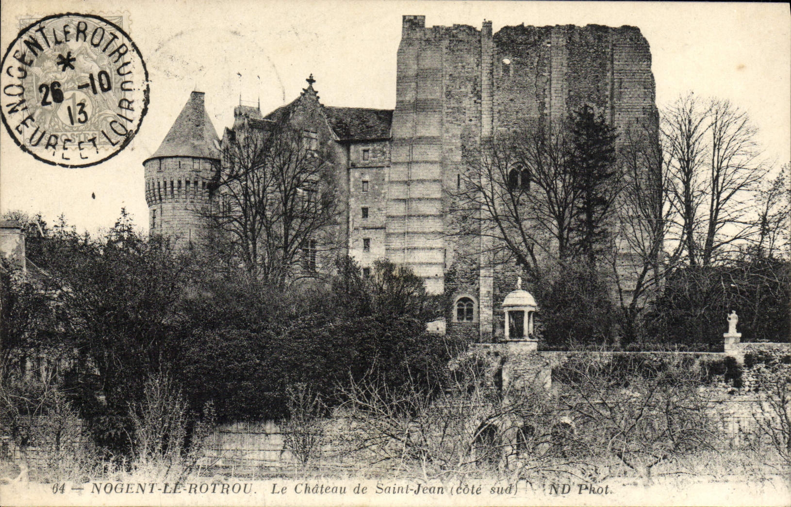 Nogent-le-Rotrou — Le Château de Saint-Jean (côté sud) — ND Phot.