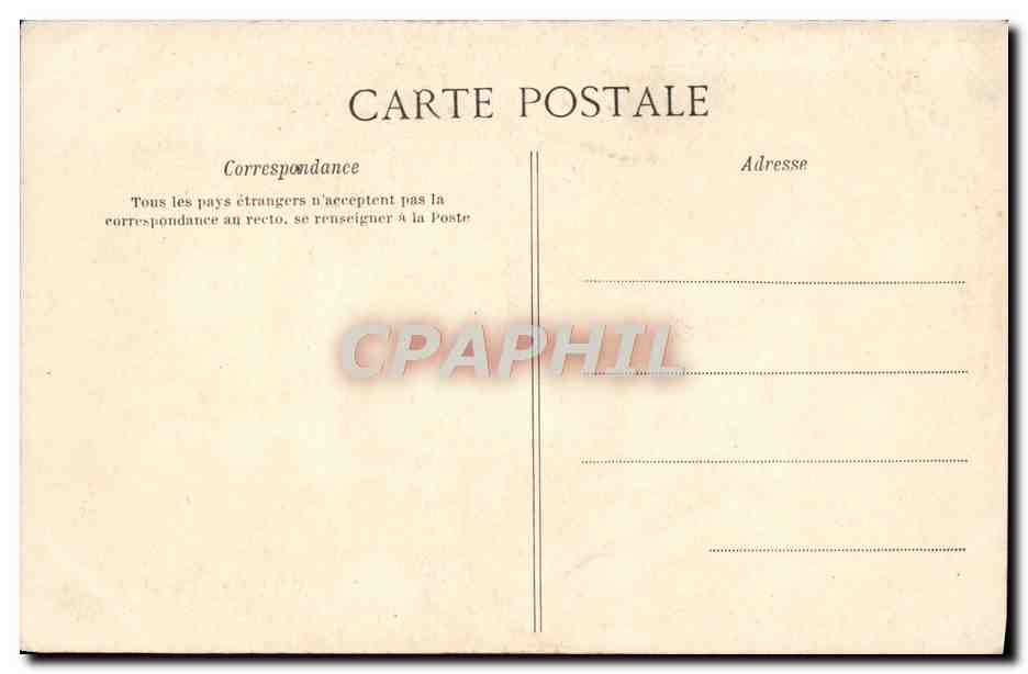 CPA La Normandie Illustree Folklore — Verso