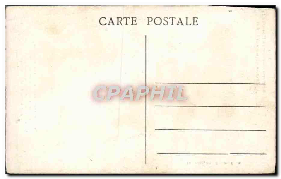 CPA Anciens Costumes Normande Manche Folklore — Verso