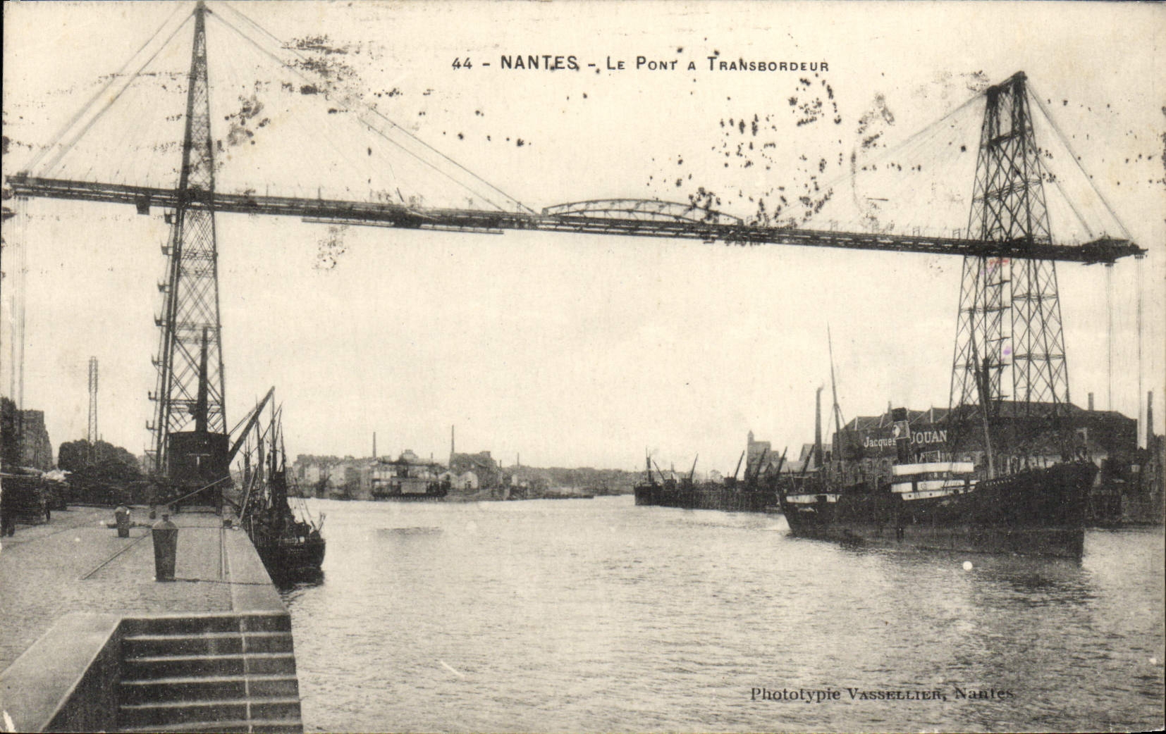 CPA Nantes Le Pont Transbordeur