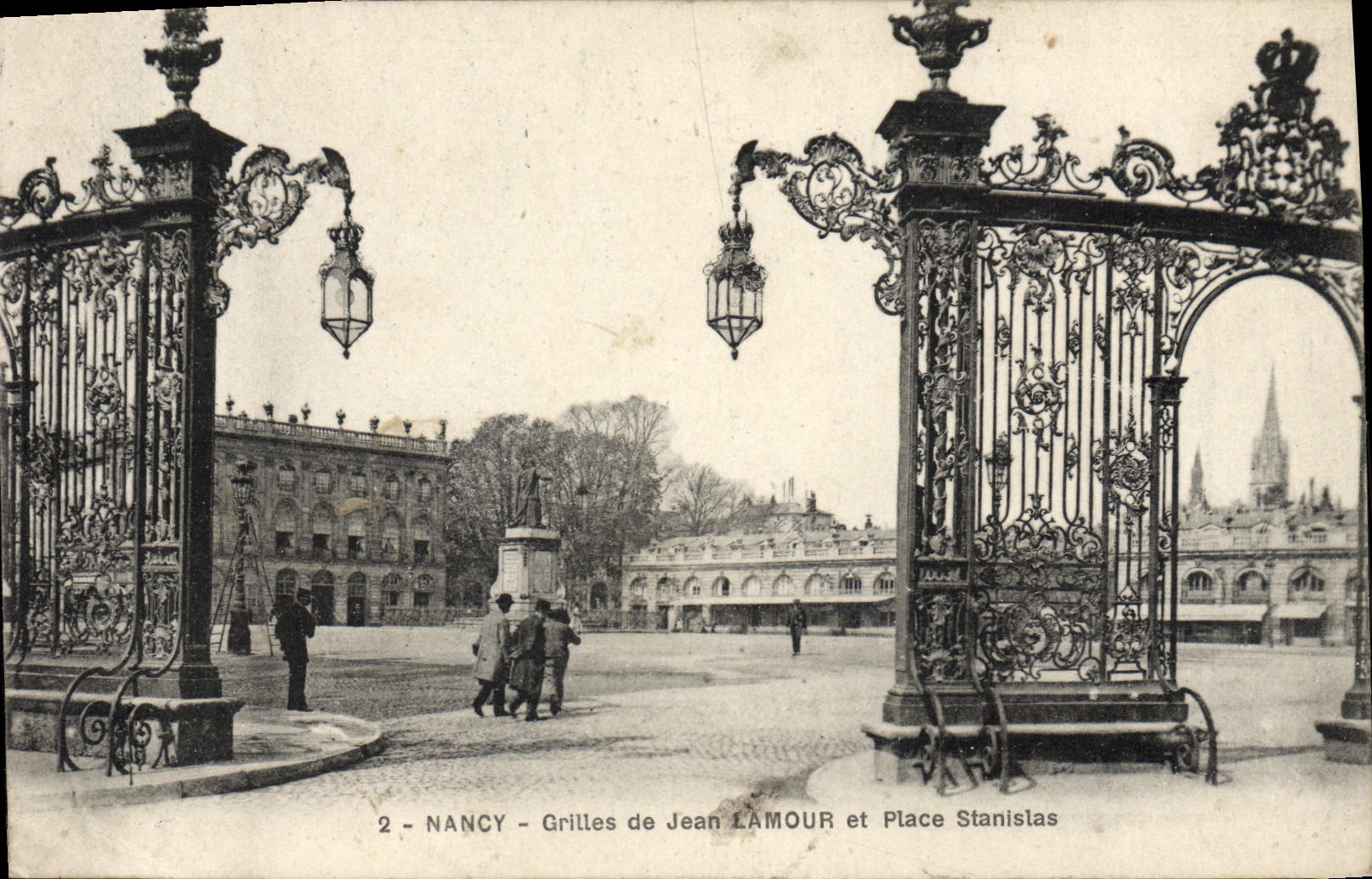 CPA Nancy Crilles De Jean Lamour Et Place Stanislas