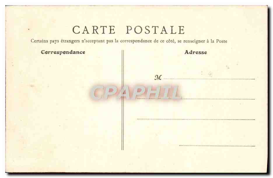 CPA Noyon Portail Saint Eutrope Chevet de la cathedrale A gauche ruines de la chapelle de l'eveche  — Rückseite