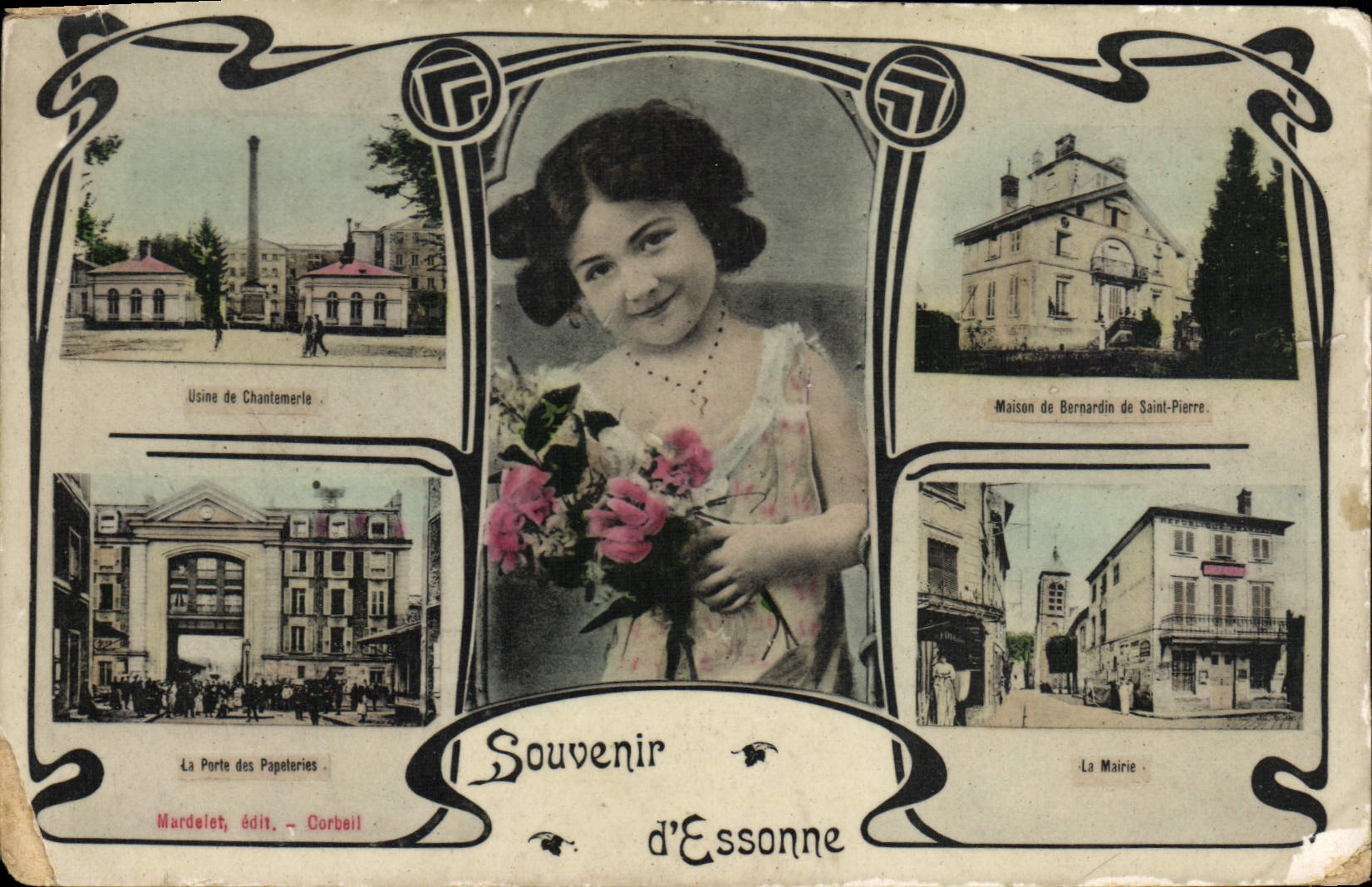 Essonne — Souvenir d'Essonne — Mardelet, édit. - Corbeil