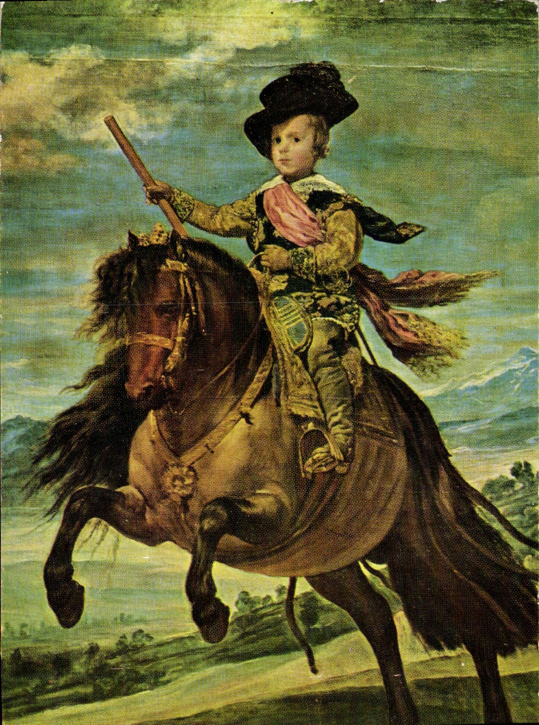 CPM Velasquez Portrait Equestre De Don Baltazar Carlos Musee du Prado