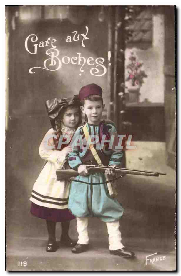 CPA Gare Aux Boches Alsace Militaria