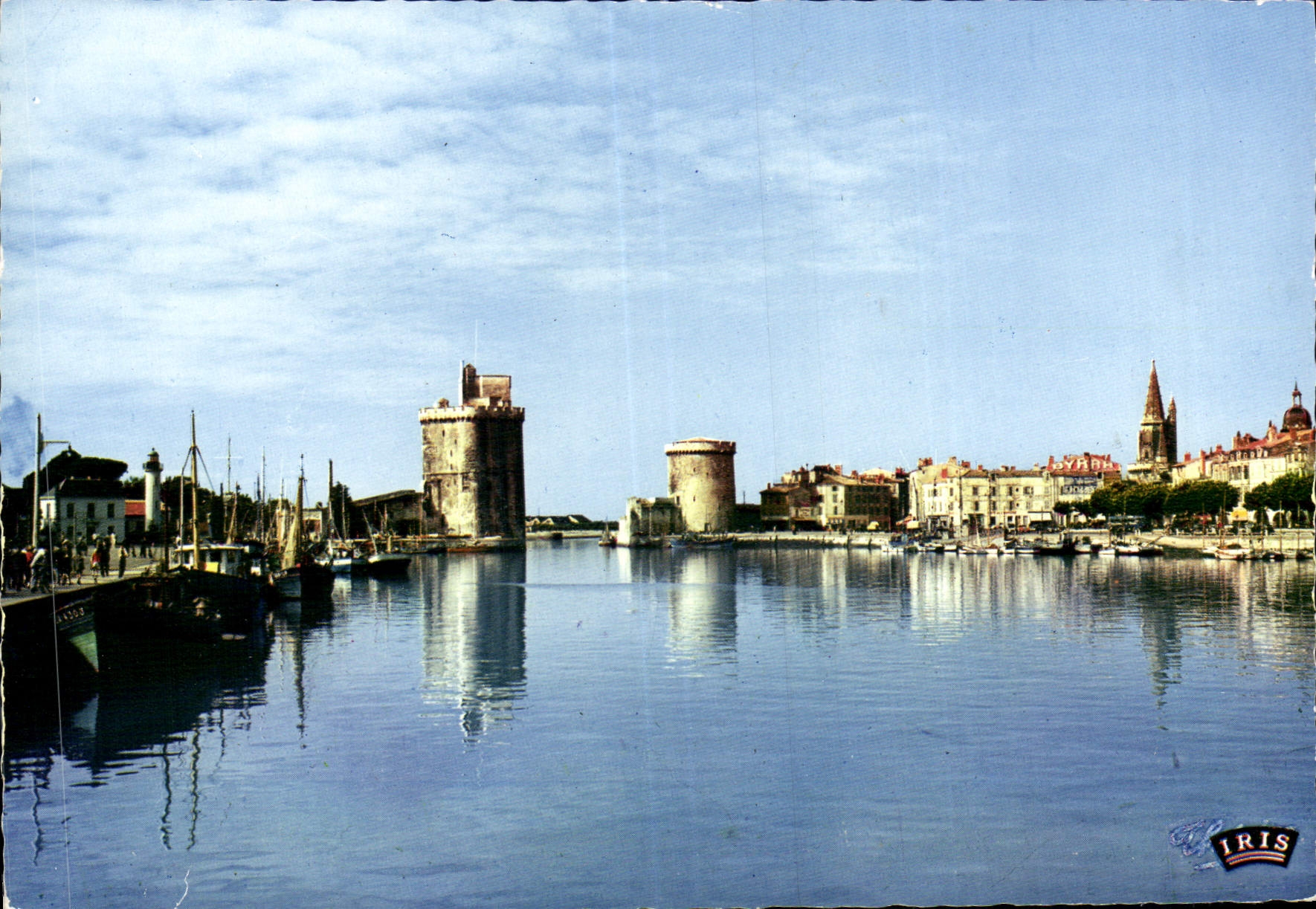La Rochelle — Les deux tours de la Chaîne et la Tour Saint-Nicolas — Éditions MEXICHROME
