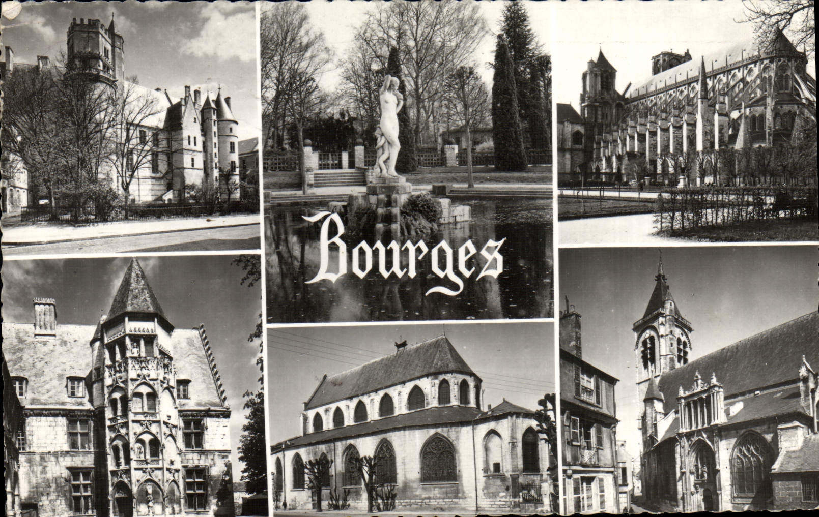 Bourges — Collage de monuments — Éditions Valoir