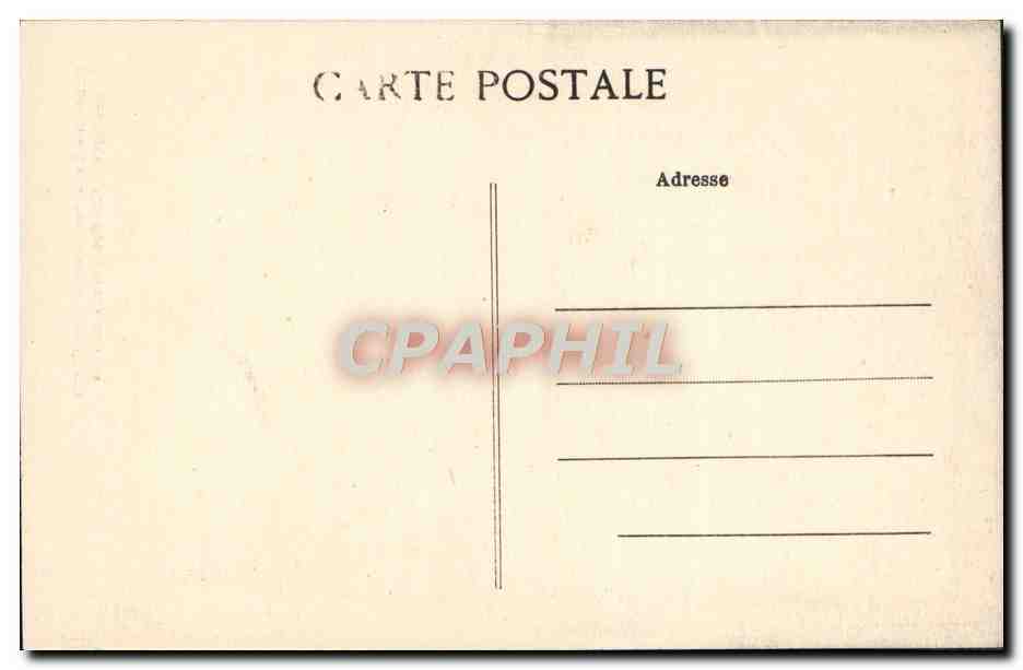 CPA Basilique Etat Des Travaux fin 1924 Basilique du Bois Chenu — Verso