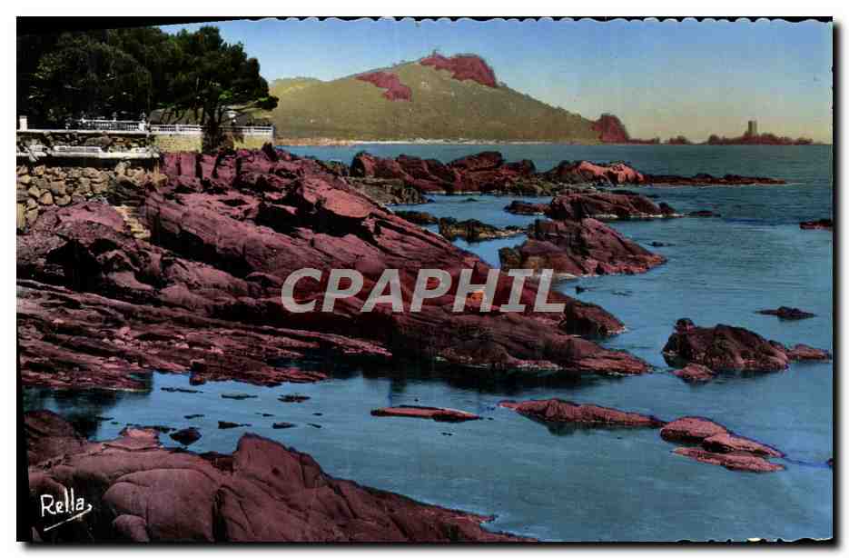 CPM Boulouris Vue Sur L'Ile d'or et le Dramant 
