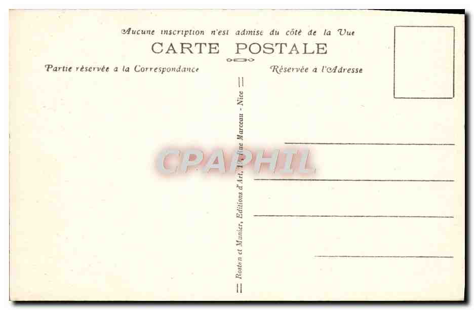 CPA Basse Provence Scene D'Interieur — Verso