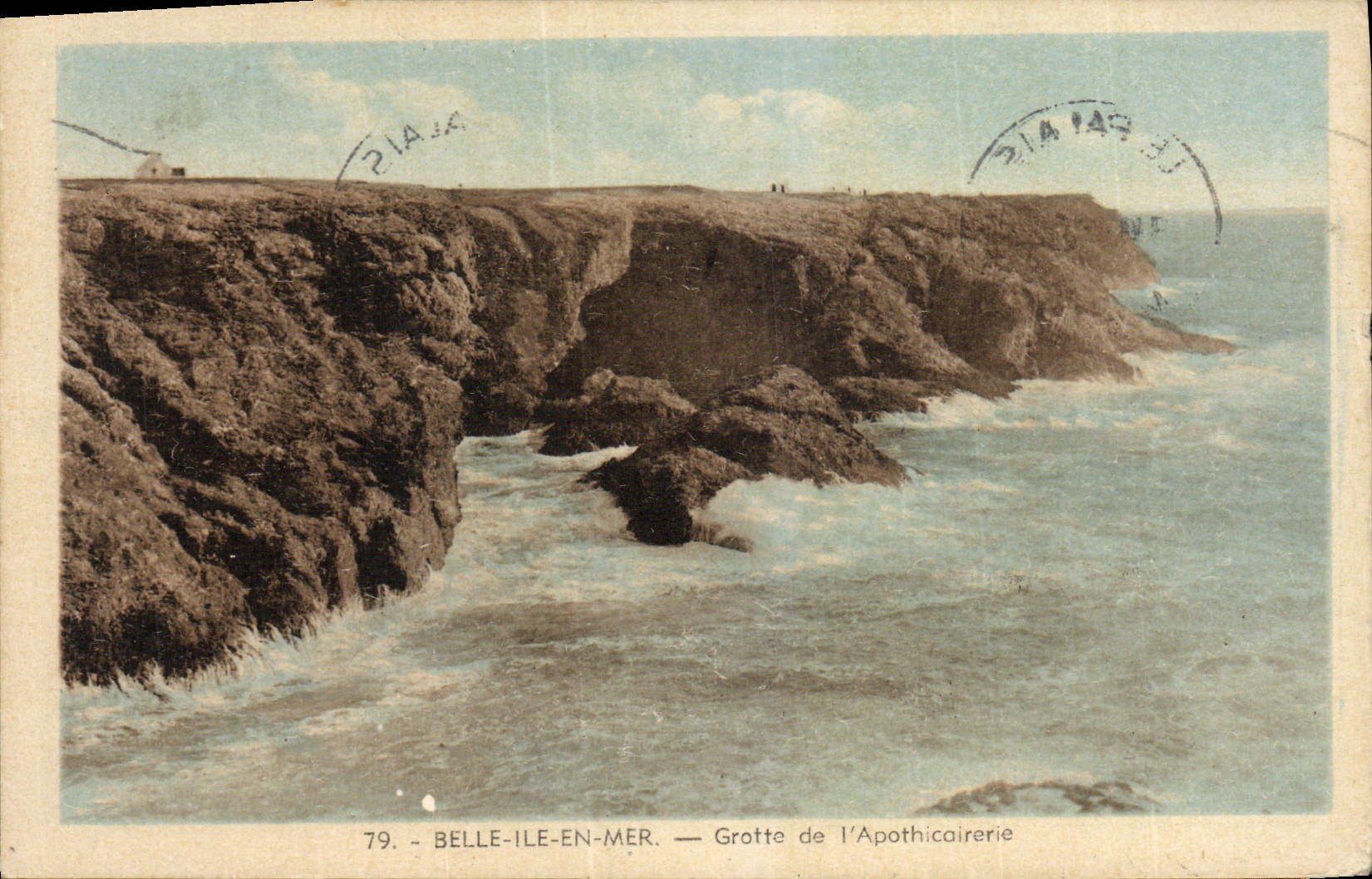 Belle-Île-en-Mer — Grotte de l'Apothicaire