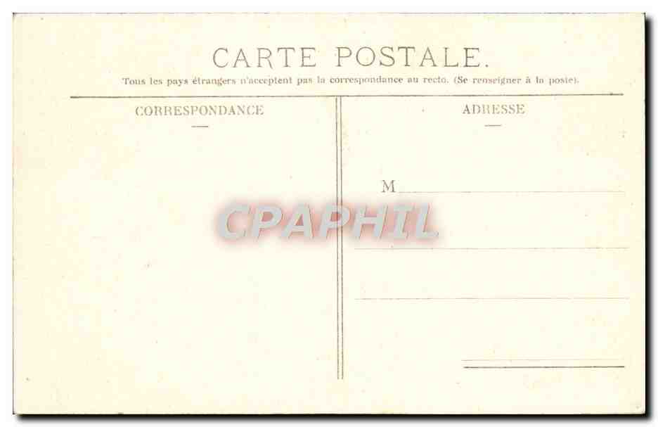 CPA Auvergne Et Jeune Paysanne Folklore — Verso