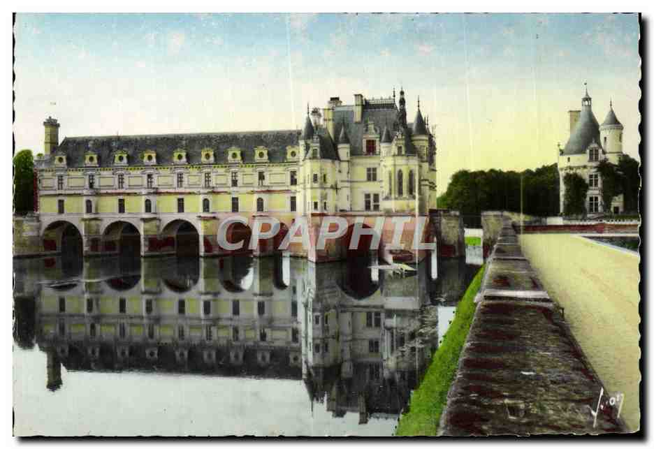 CPM Chenonceaux Le Chateau Facade Est et la tour des Marquises