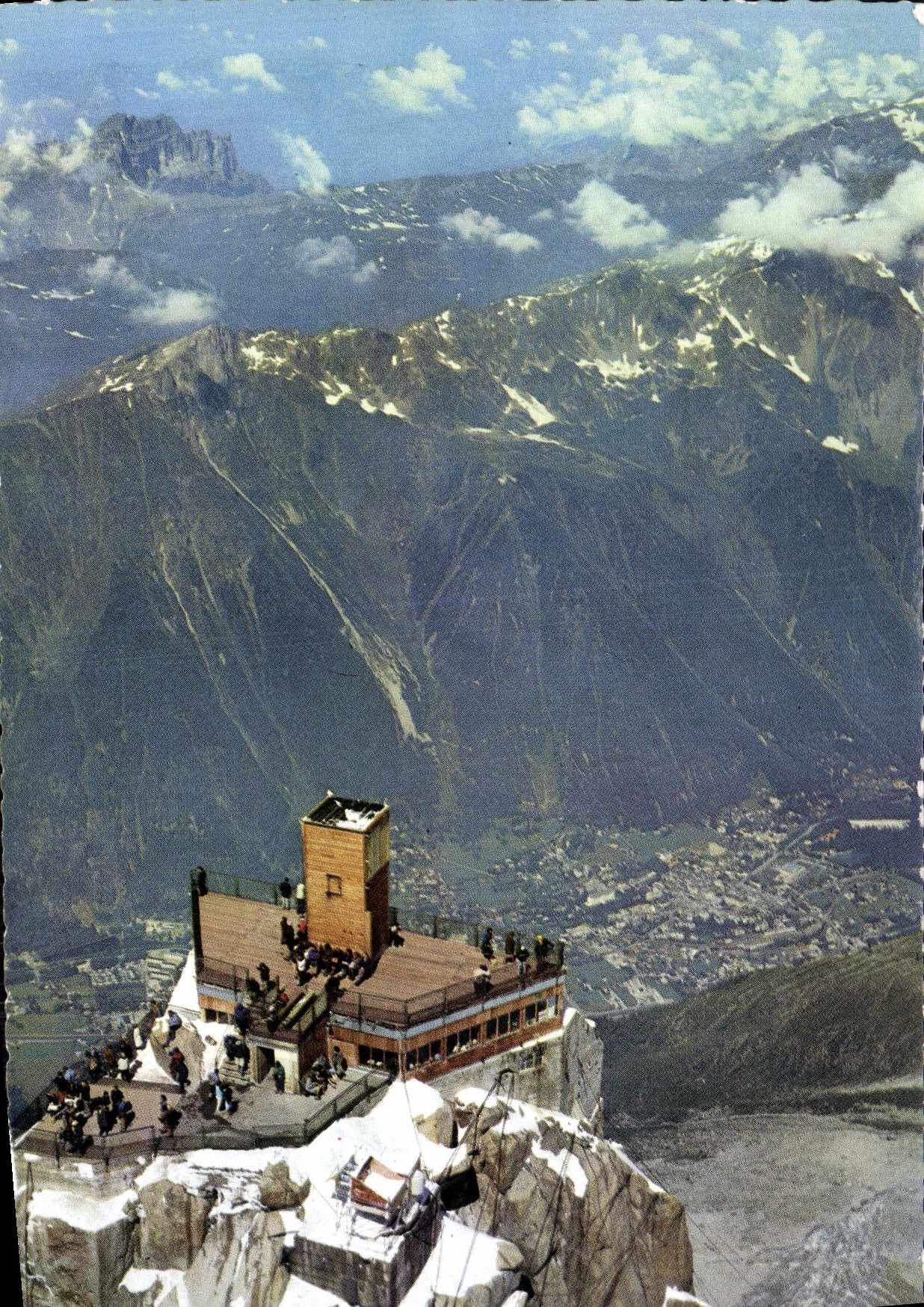 CPM Chamonix Mont Blanc L'aiguille du Midi Le Buet et les Aiguilles de Varans