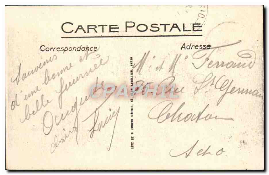 CPA Dieppe Arundel Dans I'Avant Port Bateau — Verso