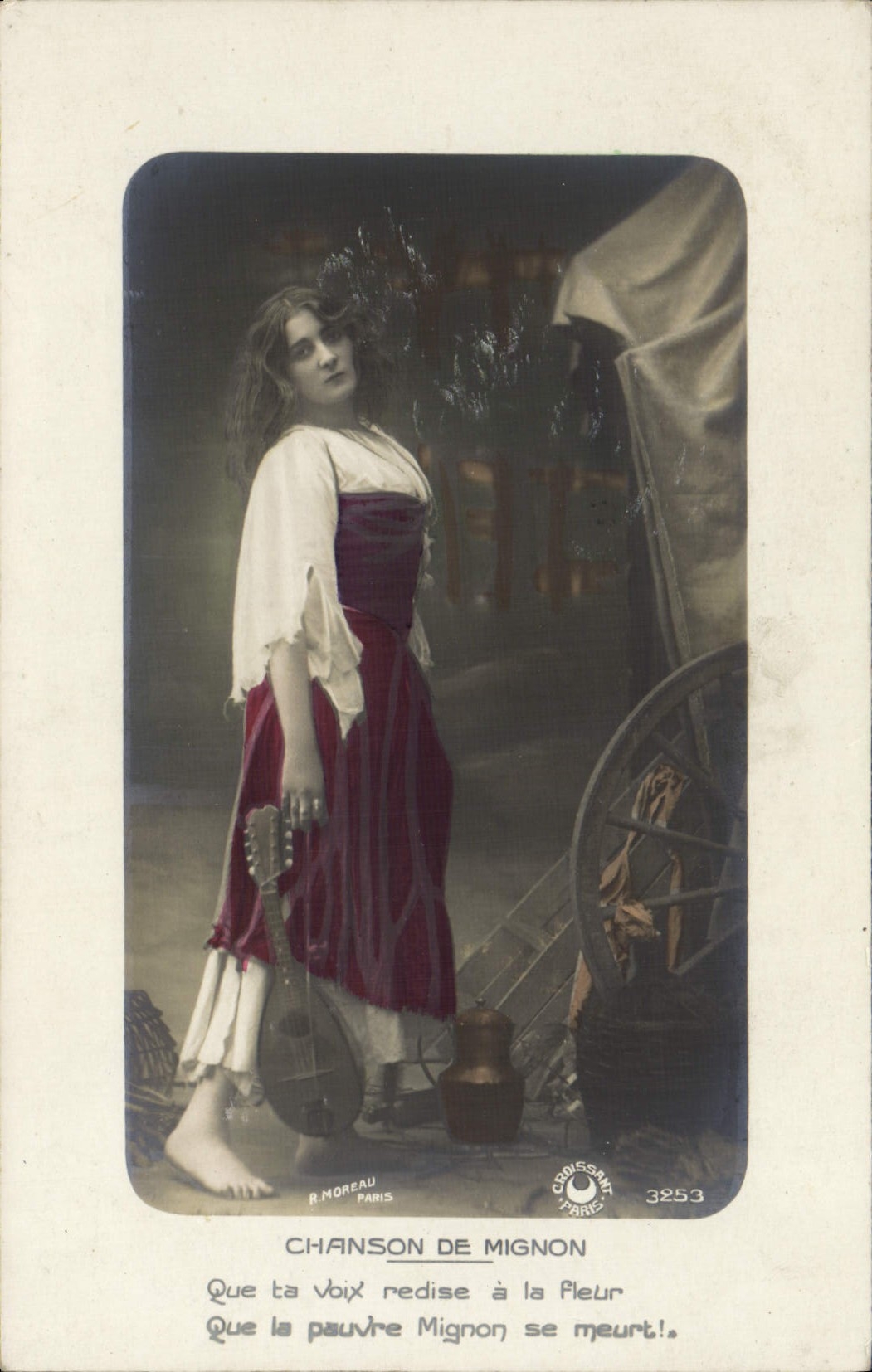 Chanson de Mignon — R. Moreau, Paris, n° 3253