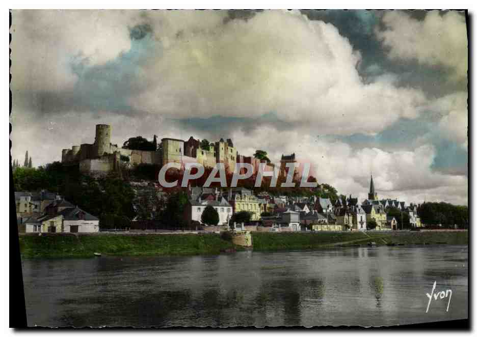 CPM Chinon Vue Generale Prise Des Bords De La Vienne