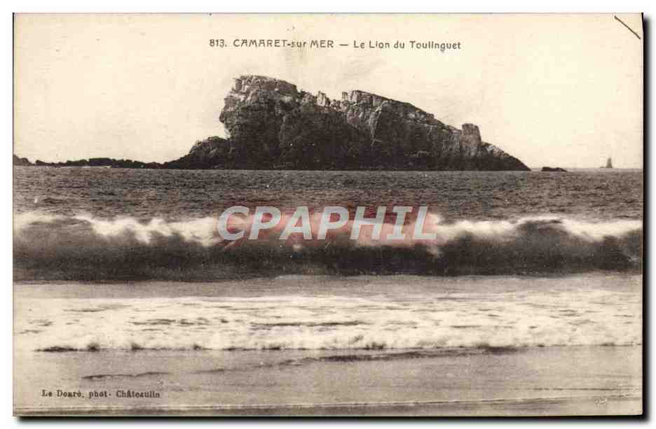 CPA Camaret Sur Mer Le Lion Du Toulinguet