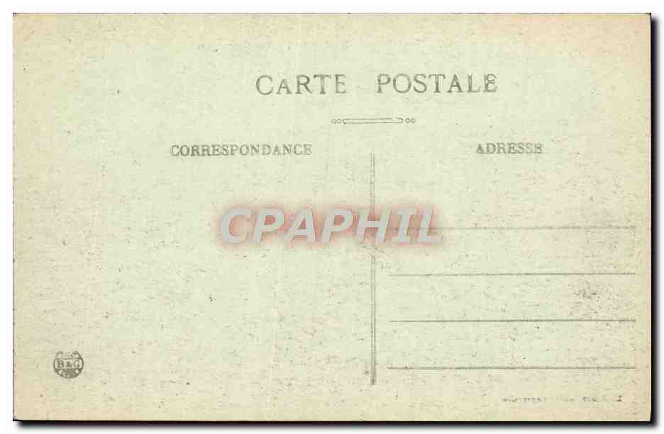 CPA Camaret Sur Mer Le Lion Du Toulinguet — Rückseite