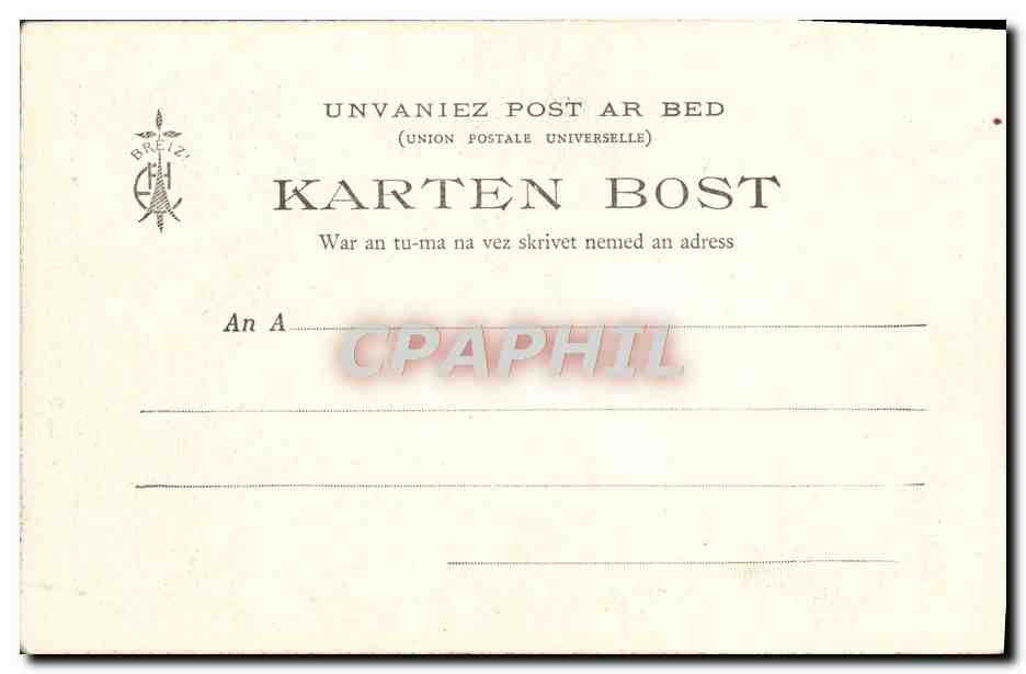 CPA Les Chansons De Botrel Illustrees Le petit Gregoire  — Verso