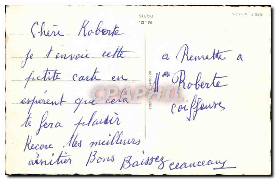 CPA Tu Me Plais Tu Me Plais Enfants — Rückseite