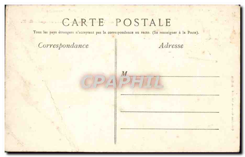 Côte d'Émeraude — Le Tombeau de Châteaubriand — G. F. (n°70) — Verso