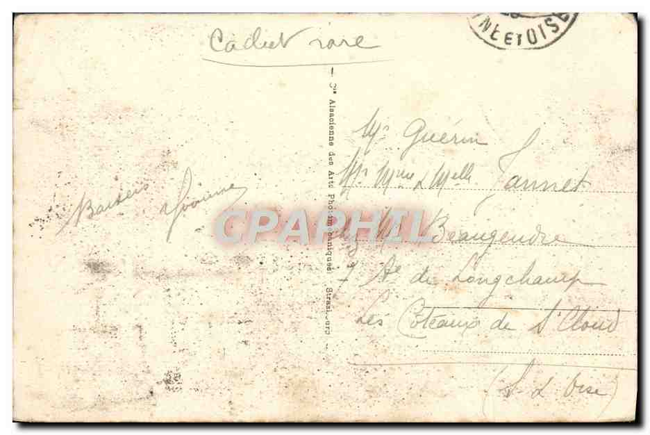 Deauville - La Plage Fleurie - Le Casino — éditeur anonyme, n° 132 — Rückseite