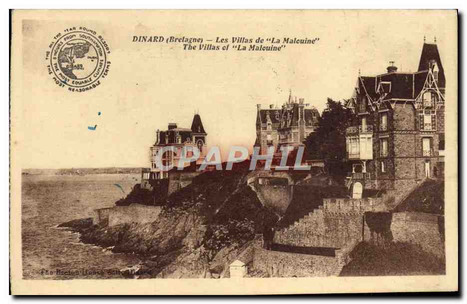 CPA Dinard Les Villas De La Malouine