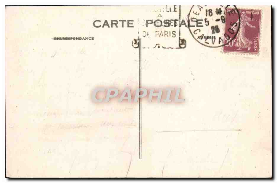 Deauville — La Promenade - Boulevard de la Mer — G. F. Le Havre — Rückseite