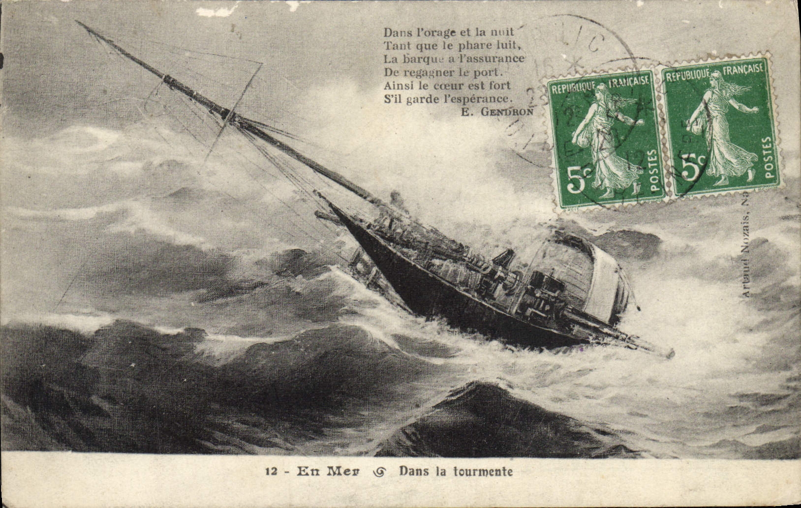 At Sea — In the Storm — Arnaud Nozais, No. 12