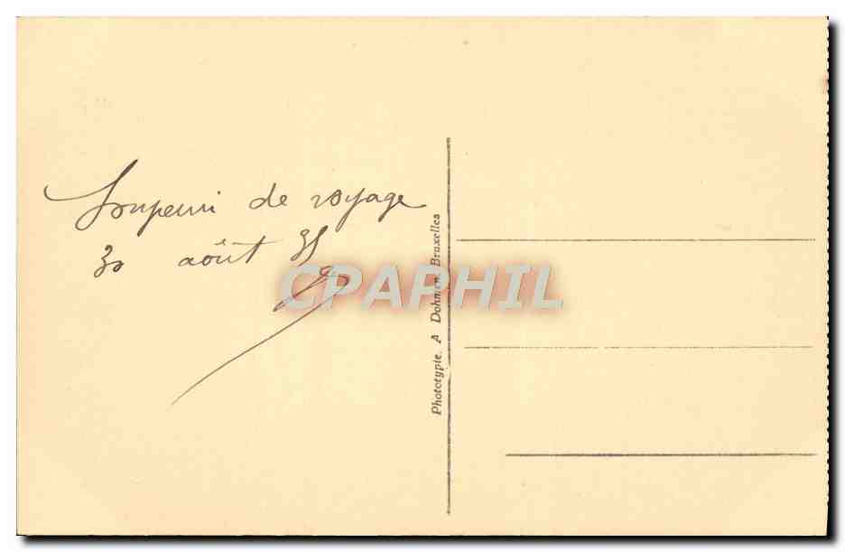 CPA Ostende La Malle Prince Baudouin Bateau — Rückseite